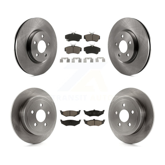 [Avant + Arrière] Kit de Disque et plaquette (céramique) de frein pour Chrysler PT Cruiser K8C-101222