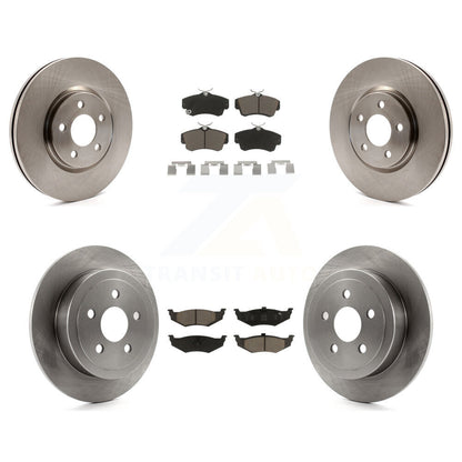 [Avant + Arrière] Kit de Disque et plaquette (céramique) de frein pour 2008-2009 Chrysler PT Cruiser Turbocharged K8C-101223