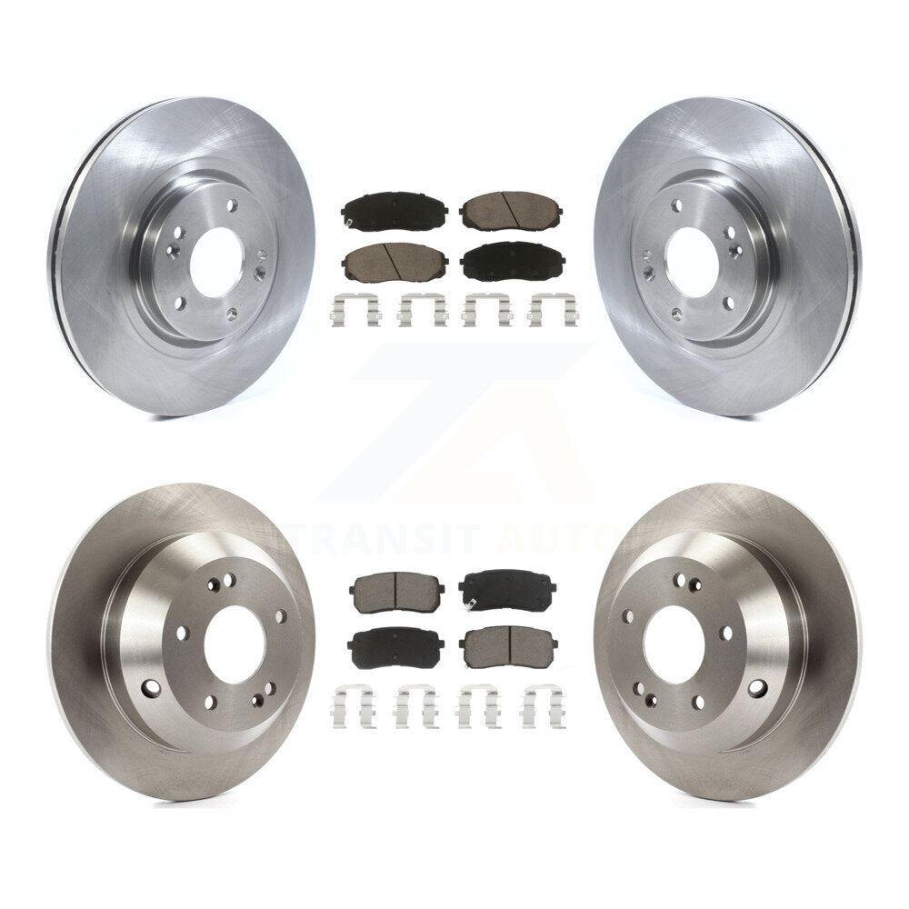 [Avant + Arrière] Kit de Disque et plaquette (céramique) de frein pour 2015-2020 Kia Sedona K8C-101226