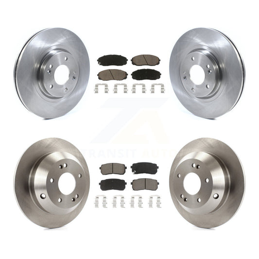 [Avant + Arrière] Kit de Disque et plaquette (céramique) de frein pour 2015-2020 Kia Sedona K8C-101226