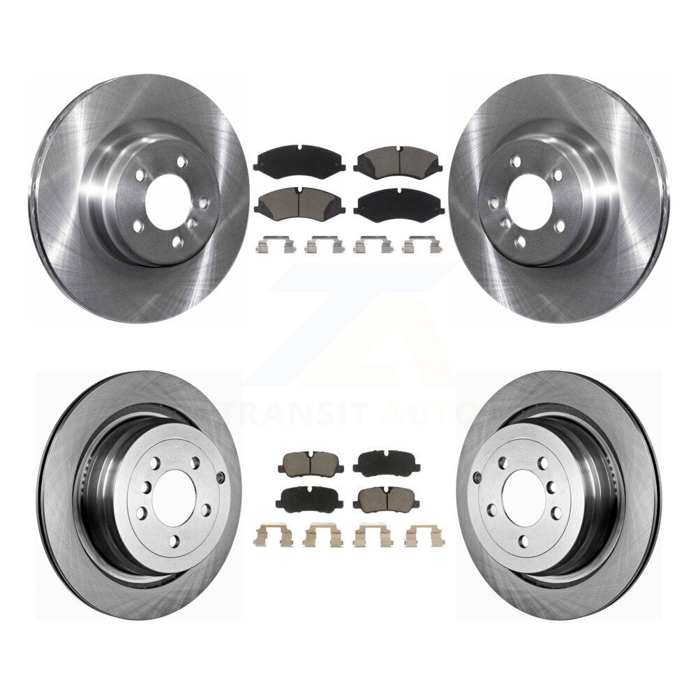 [Avant + Arrière] Kit de Disque et plaquette (céramique) de frein pour 2010-2012 Land Rover Range Naturally Aspirated K8C-101230