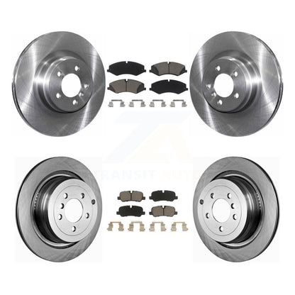 [Avant + Arrière] Kit de Disque et plaquette (céramique) de frein pour 2010-2012 Land Rover Range Naturally Aspirated K8C-101230