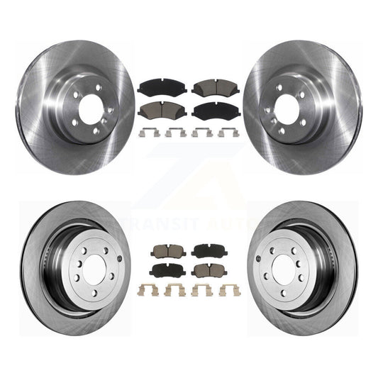 [Avant + Arrière] Kit de Disque et plaquette (céramique) de frein pour 2010-2012 Land Rover Range Naturally Aspirated K8C-101230