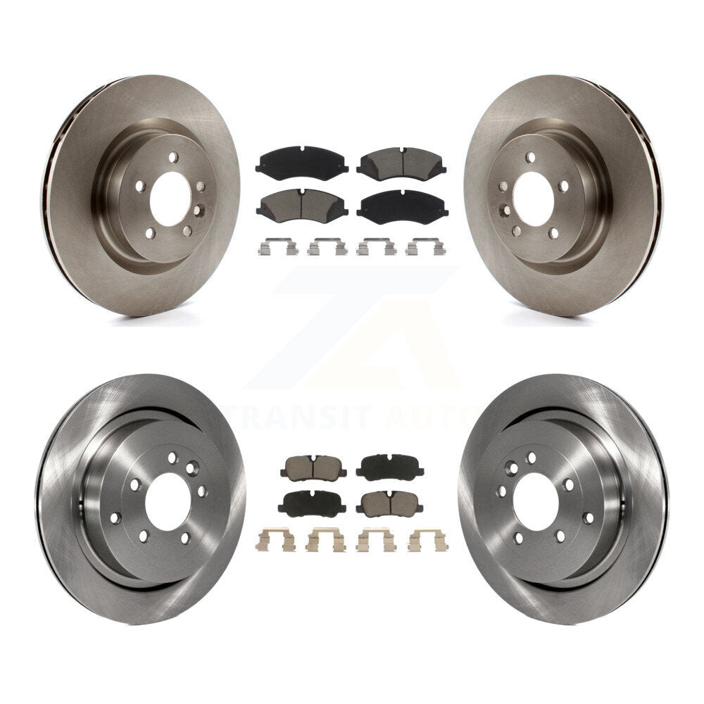 [Avant + Arrière] Kit de Disque et plaquette (céramique) de frein pour Land Rover LR4 Range Sport K8C-101231