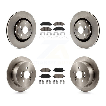 [Avant + Arrière] Kit de Disque et plaquette (céramique) de frein pour 2009-2016 Toyota Venza K8C-101238