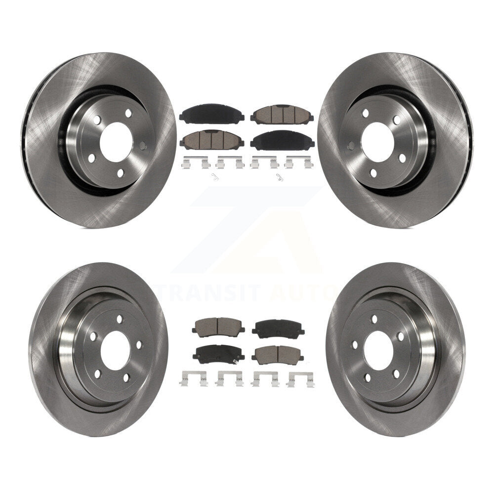 [Avant + Arrière] Kit de Disque et plaquette (céramique) de frein pour Ford Mustang K8C-101246