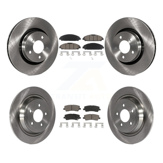 [Avant + Arrière] Kit de Disque et plaquette (céramique) de frein pour Ford Mustang K8C-101246