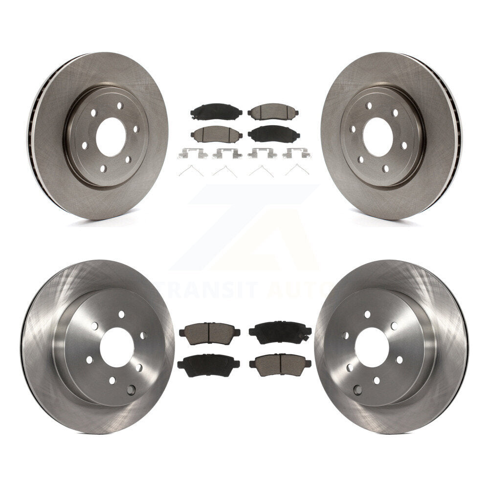 [Avant + Arrière] Kit de Disque et plaquette (céramique) de frein pour Nissan Pathfinder K8C-101250