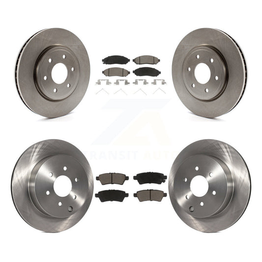 [Avant + Arrière] Kit de Disque et plaquette (céramique) de frein pour Nissan Pathfinder K8C-101250