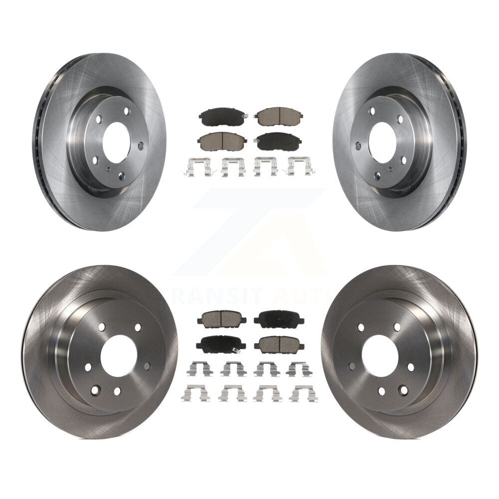 [Avant + Arrière] Kit de Disque et plaquette (céramique) de frein pour INFINITI G35 Nissan 350Z K8C-101251
