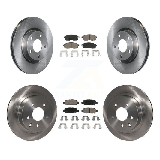 [Avant + Arrière] Kit de Disque et plaquette (céramique) de frein pour INFINITI G35 Nissan 350Z K8C-101251