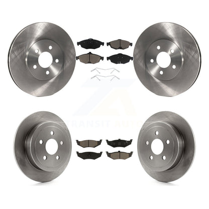 [Avant + Arrière] Kit de Disque et plaquette (céramique) de frein pour Chrysler Sebring Dodge Stratus K8C-101253