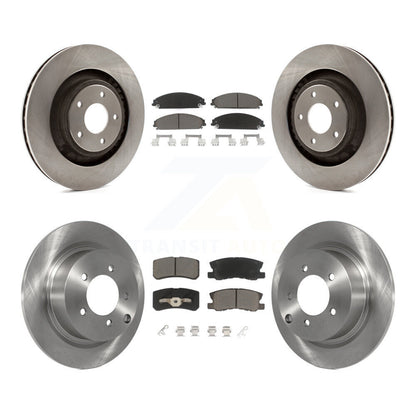 [Avant + Arrière] Kit de Disque et plaquette (céramique) de frein pour 2008-2009 Dodge Caliber SRT-4 K8C-101256