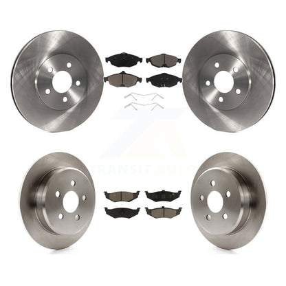 [Avant + Arrière] Kit de Disque et plaquette (céramique) de frein pour Chrysler Sebring Dodge Stratus K8C-101257