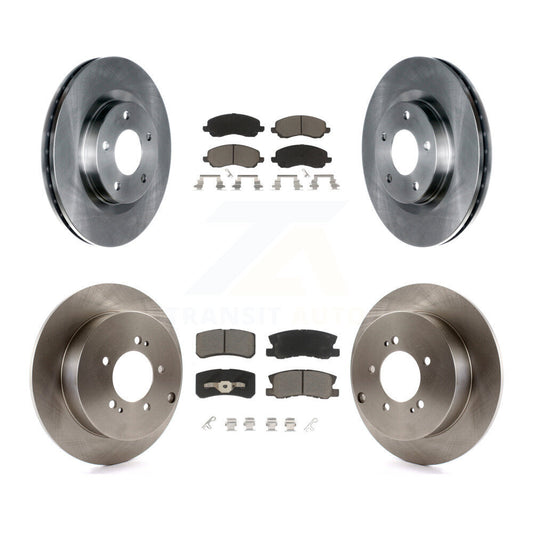 [Avant + Arrière] Kit de Disque et plaquette (céramique) de frein pour Mitsubishi Outlander K8C-101258