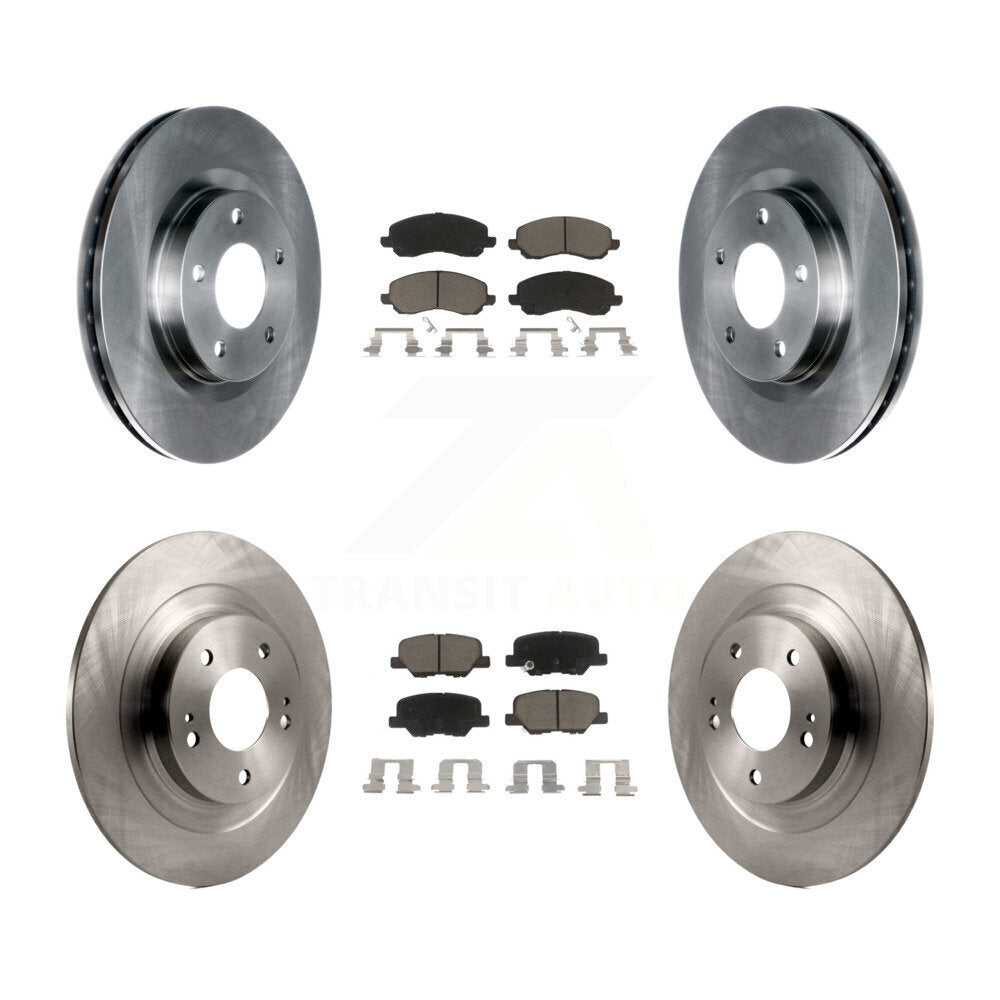 [Avant + Arrière] Kit de Disque et plaquette (céramique) de frein pour Mitsubishi Outlander Sport RVR K8C-101259
