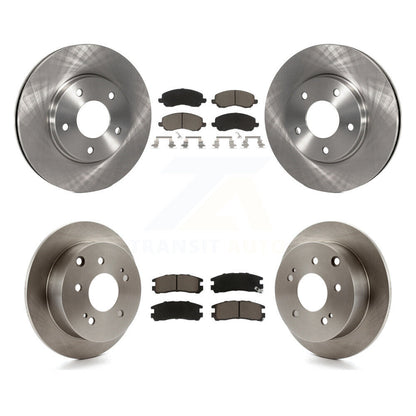 [Avant + Arrière] Kit de Disque et plaquette (céramique) de frein pour 2004-2006 Mitsubishi Galant 2.4L K8C-101260