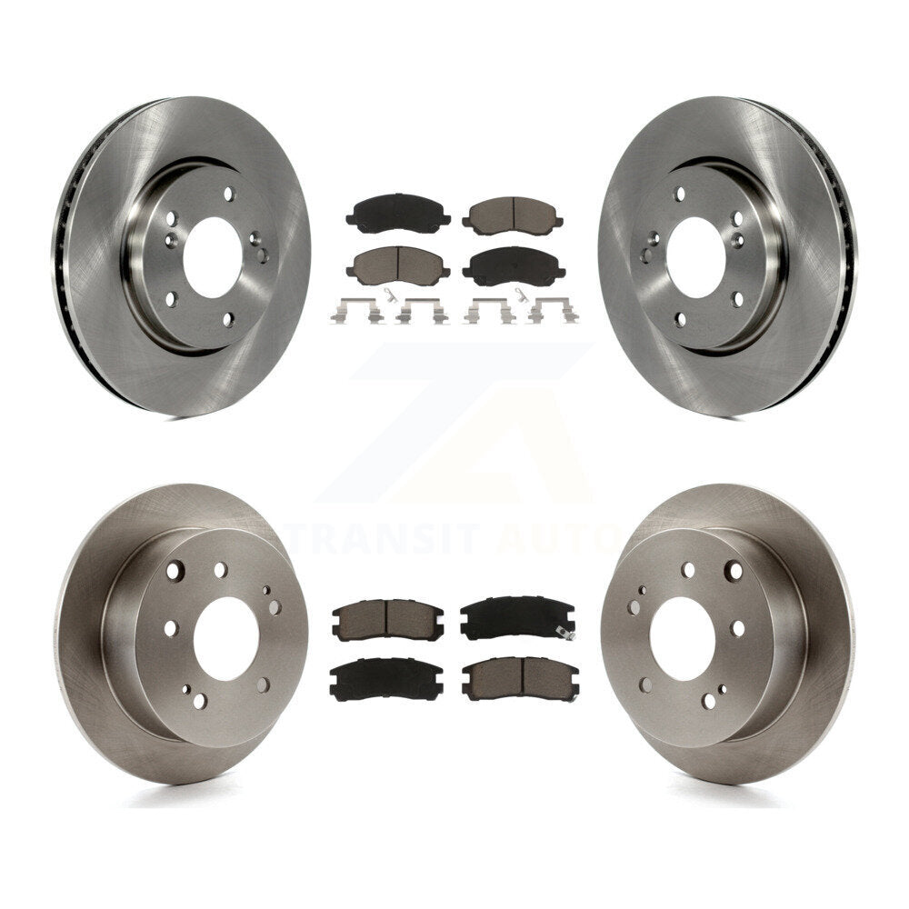 [Avant + Arrière] Kit de Disque et plaquette (céramique) de frein pour Mitsubishi Galant K8C-101261