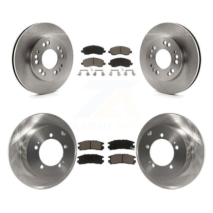 [Avant + Arrière] Kit de Disque et plaquette (céramique) de frein pour 2001 Mitsubishi Eclipse 2.4L From 06 01 K8C-101264