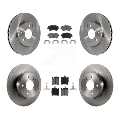 [Avant + Arrière] Kit de Disque et plaquette (céramique) de frein pour 2003-2005 Mercedes-Benz C240 Wagon avec RWD K8C-101266