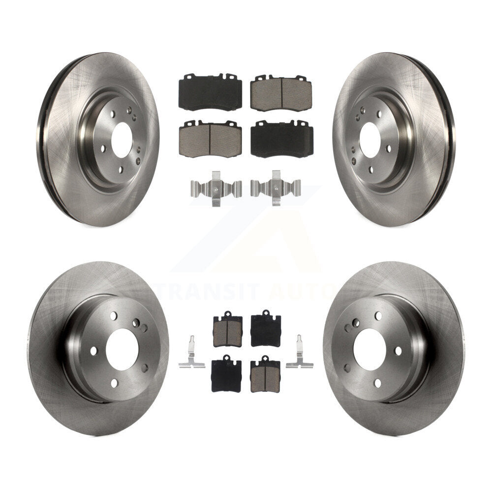 [Avant + Arrière] Kit de Disque et plaquette (céramique) de frein pour Mercedes-Benz C230 C320 SLK350 K8C-101267