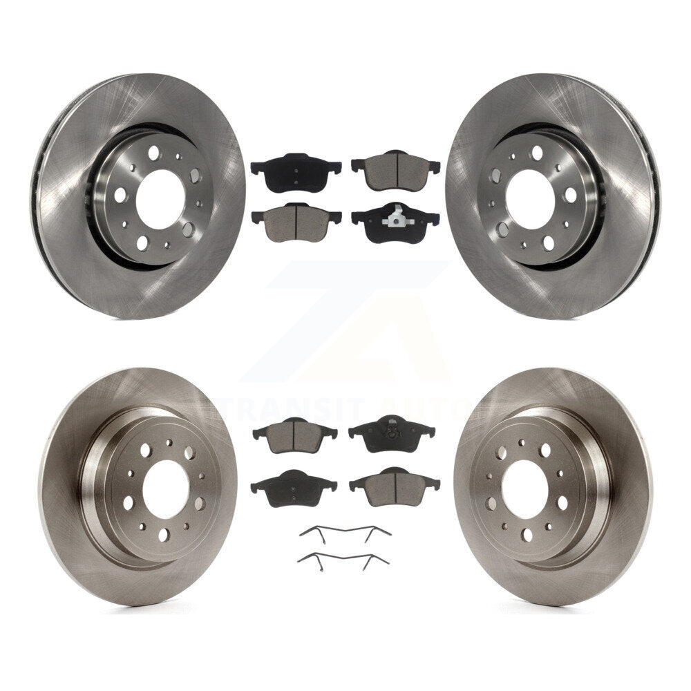[Avant + Arrière] Kit de Disque et plaquette (céramique) de frein pour Volvo S60 V70 XC70 S80 K8C-101271