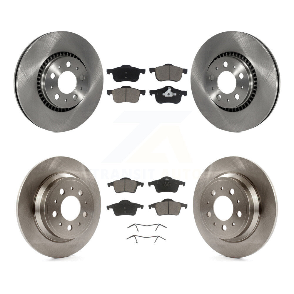 [Avant + Arrière] Kit de Disque et plaquette (céramique) de frein pour Volvo S60 V70 XC70 S80 K8C-101272