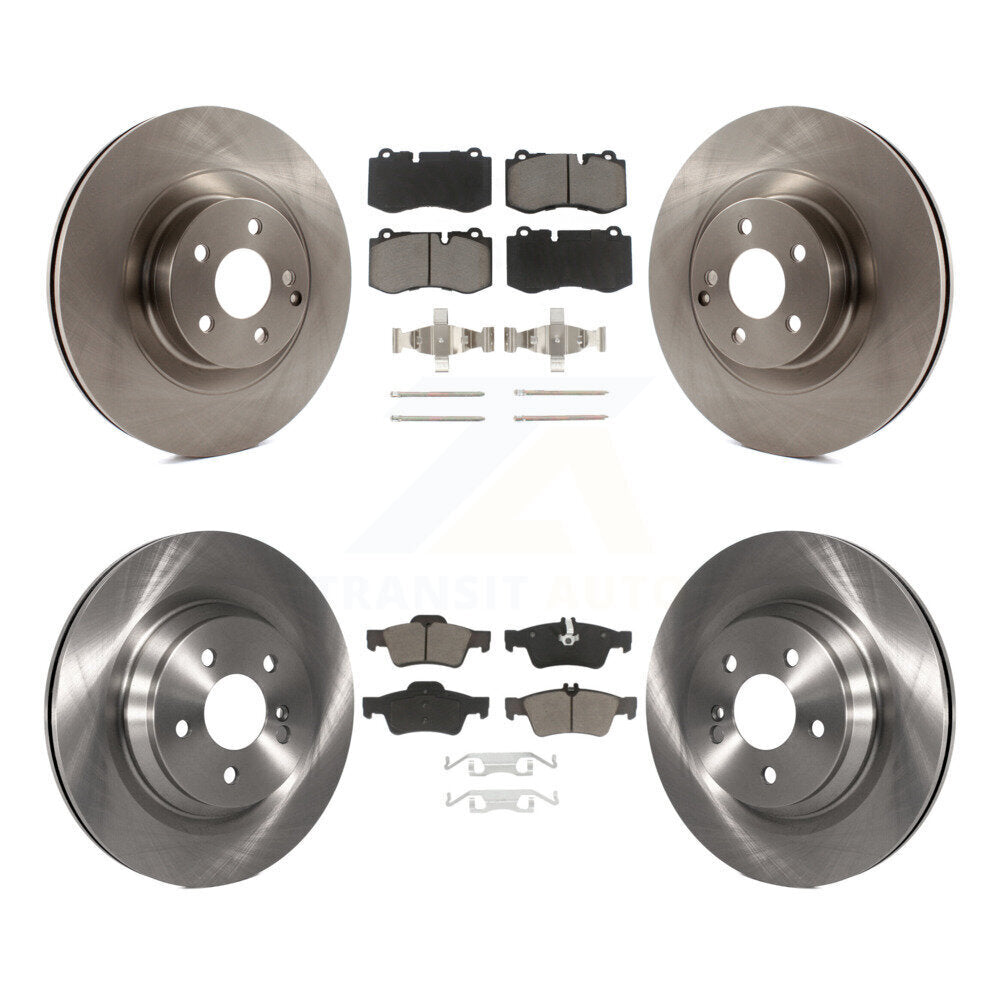 [Avant + Arrière] Kit de Disque et plaquette (céramique) de frein pour Mercedes-Benz S550 SL550 S600 CL550 S400 S350 CL600 S450 K8C-101274