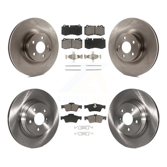 [Avant + Arrière] Kit de Disque et plaquette (céramique) de frein pour Mercedes-Benz S550 SL550 S600 CL550 S400 S350 CL600 S450 K8C-101274