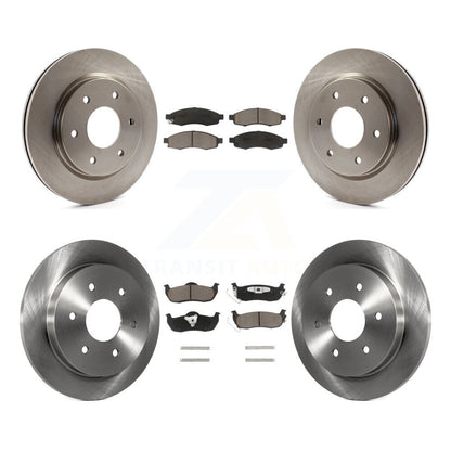 [Avant + Arrière] Kit de Disque et plaquette (céramique) de frein pour Nissan TITAN Armada INFINITI QX56 K8C-101276