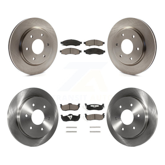 [Avant + Arrière] Kit de Disque et plaquette (céramique) de frein pour Nissan TITAN Armada INFINITI QX56 K8C-101276
