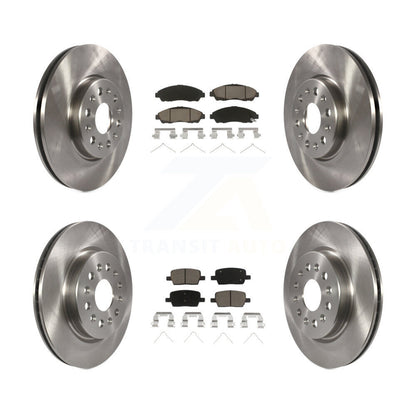 [Avant + Arrière] Kit de Disque et plaquette (céramique) de frein pour Chevrolet Traverse GMC Acadia Buick Enclave Blazer K8C-101277