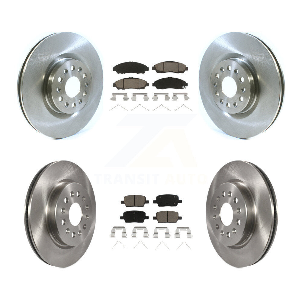 [Avant + Arrière] Kit de Disque et plaquette (céramique) de frein pour Cadillac XT5 Buick Enclave XT6 K8C-101278