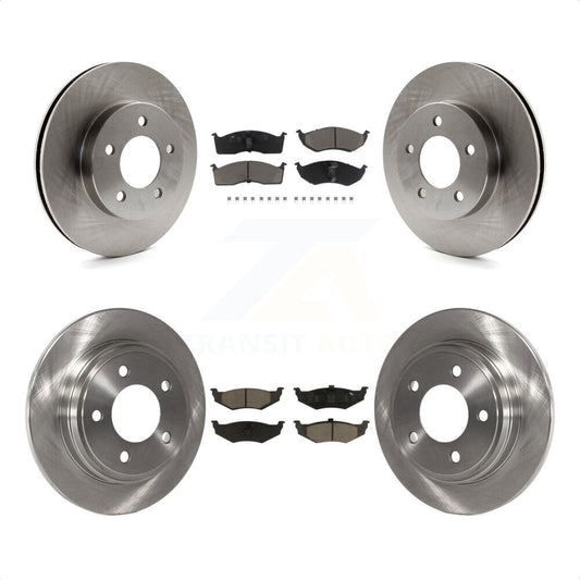 [Avant + Arrière] Kit de Disque et plaquette (céramique) de frein pour Chrysler Dodge Intrepid Concorde LHS Eagle Vision New Yorker K8C-101281 par Transit Auto