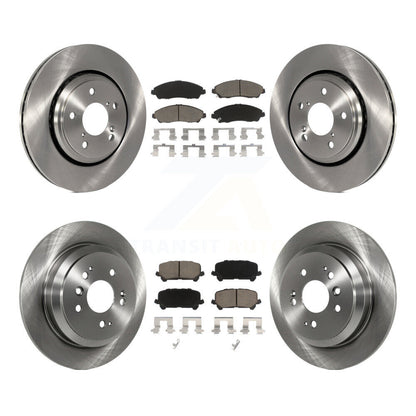 [Avant + Arrière] Kit de Disque et plaquette (céramique) de frein pour Honda Pilot Ridgeline K8C-101283