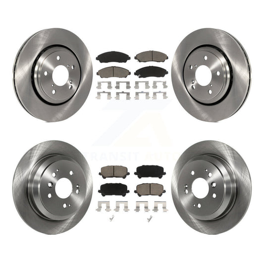 [Avant + Arrière] Kit de Disque et plaquette (céramique) de frein pour Honda Pilot Ridgeline K8C-101283