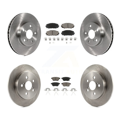 [Avant + Arrière] Kit de Disque et plaquette (céramique) de frein pour Toyota Prius Lexus CT200h Plug-In K8C-101286