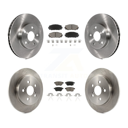 [Avant + Arrière] Kit de Disque et plaquette (céramique) de frein pour Toyota Prius Lexus CT200h Plug-In K8C-101286