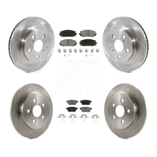 [Avant + Arrière] Kit de Disque et plaquette (céramique) de frein pour Toyota Prius Corolla Prime K8C-101288