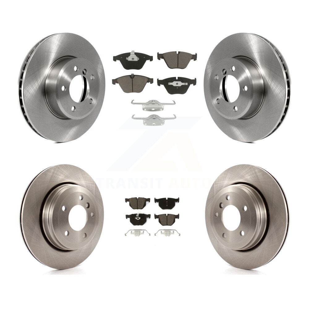 [Avant + Arrière] Kit de Disque et plaquette (céramique) de frein pour BMW 530i 525i 528i K8C-101289