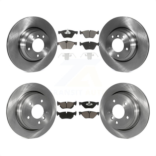 [Avant + Arrière] Kit de Disque et plaquette (céramique) de frein pour 2012 BMW X1 xDrive28i avec 300mm Diameter Rotor K8C-101290 par Transit Auto