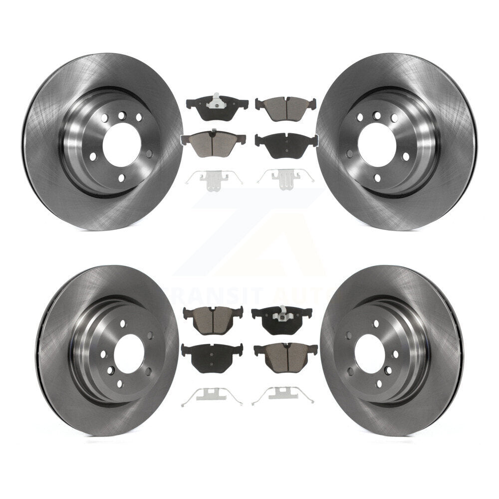 [Avant + Arrière] Kit de Disque et plaquette (céramique) de frein pour 2006 BMW 330i 330xi K8C-101291