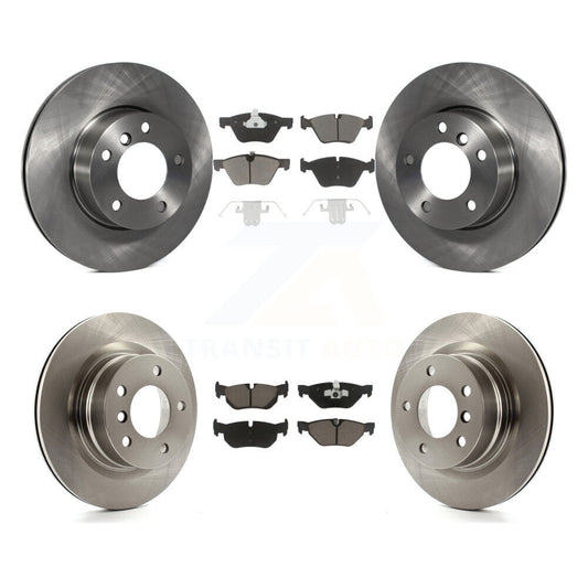[Avant + Arrière] Kit de Disque et plaquette (céramique) de frein pour 2008-2013 BMW 128i K8C-101292