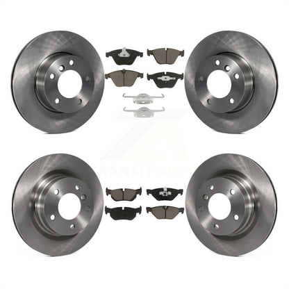 [Avant + Arrière] Kit de Disque et plaquette (céramique) de frein pour 2007 BMW 323i avec 312mm Diameter Rotor K8C-101295 par Transit Auto
