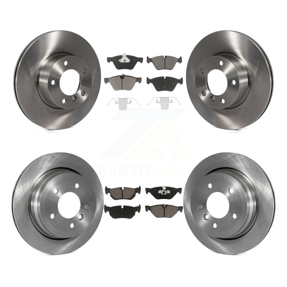 [Avant + Arrière] Kit de Disque et plaquette (céramique) de frein pour 2008 BMW 328xi To 08 07 K8C-101297