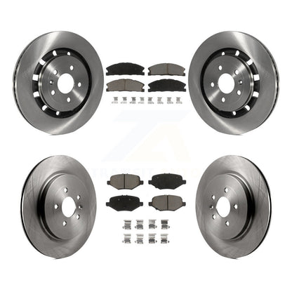 [Avant + Arrière] Kit de Disque et plaquette (céramique) de frein pour Ford Explorer Taurus Flex Police Interceptor Sedan Lincoln MKS Special Service K8C-101300