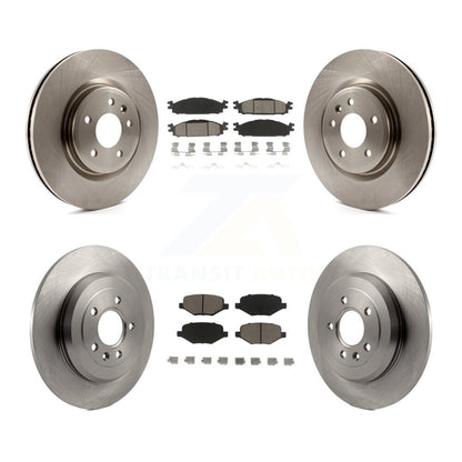 [Avant + Arrière] Kit de Disque et plaquette (céramique) de frein pour Ford Explorer Taurus Flex Lincoln MKT MKS K8C-101301