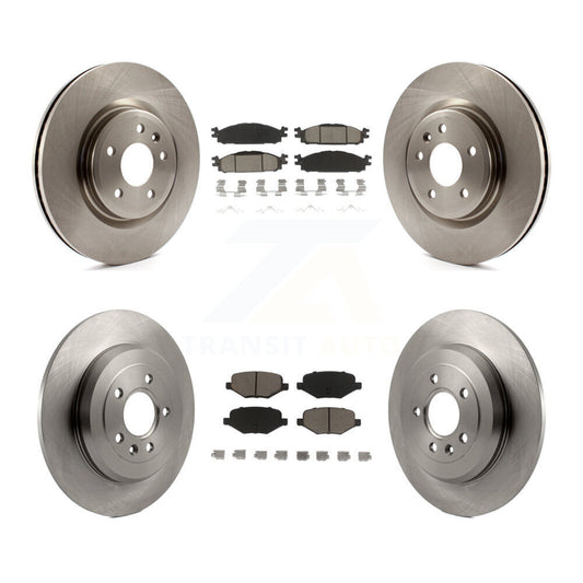 [Avant + Arrière] Kit de Disque et plaquette (céramique) de frein pour Ford Explorer Taurus Flex Lincoln MKT MKS K8C-101301