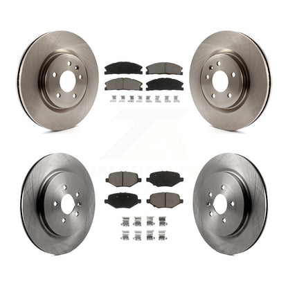 [Avant + Arrière] Kit de Disque et plaquette (céramique) de frein pour 2013 Ford Explorer Sport avec Heavy Duty Brakes K8C-101303