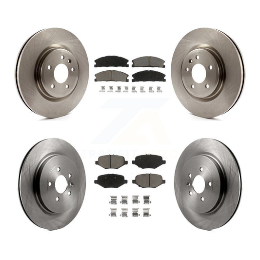 [Avant + Arrière] Kit de Disque et plaquette (céramique) de frein pour 2013 Ford Explorer Sport avec Heavy Duty Brakes K8C-101303